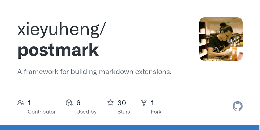 Postmark -- A framework for building markdown extensions - Extensions ...