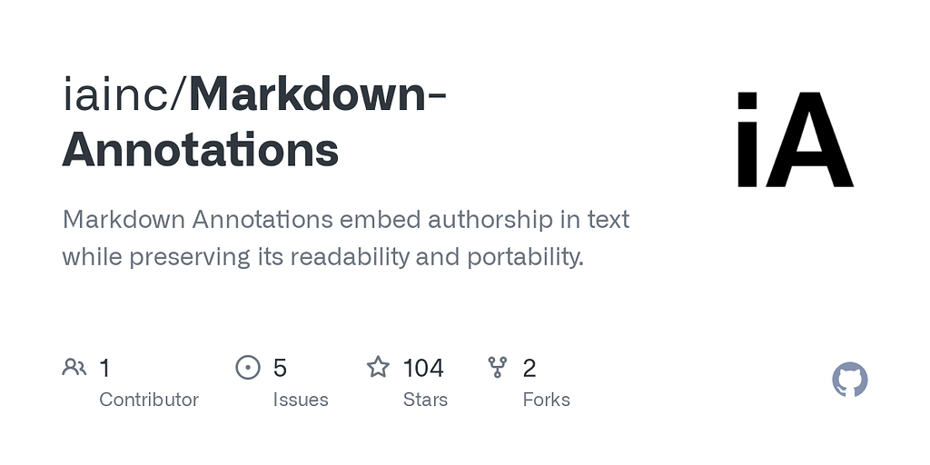 Markdown Annotations - Extensions - CommonMark Discussion
